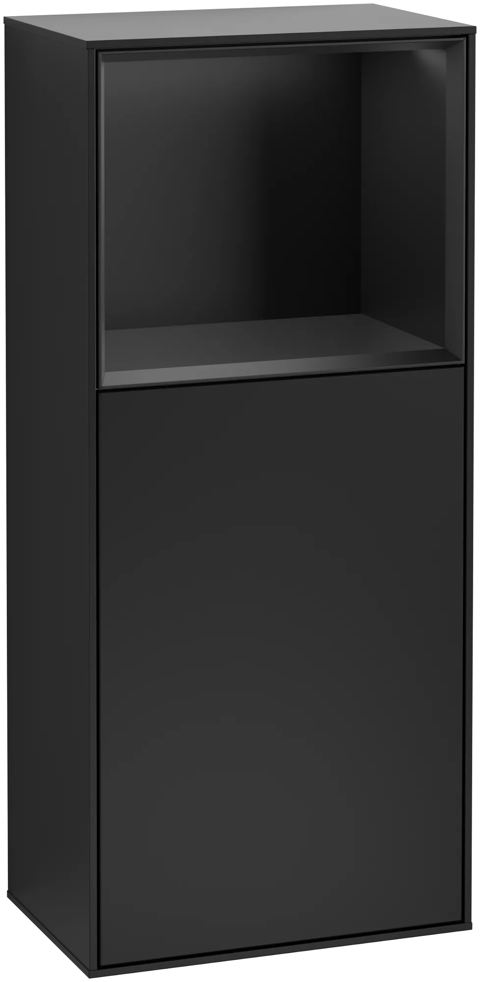 Villeroy & Boch Seitenschrank „Finion“ 41,8 × 93,6 cm 1 Tür, Anschlag links, mit Wand- und Regalelementbeleuchtung Anschlag links Villeroy & Boch Seitenschrank „Finion“ 41,8 × 93,6 cm 1 Tür, Anschlag links, mit Wand- und Regalelementbeleuchtung Anschlag links