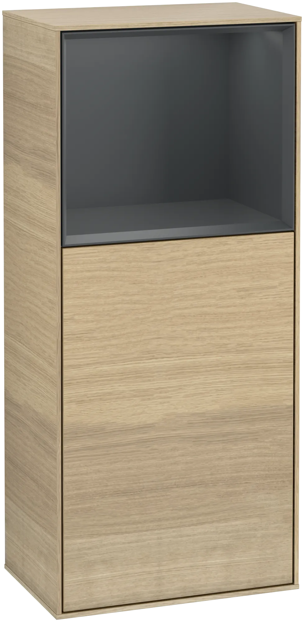 Villeroy & Boch Seitenschrank „Finion“ 41,8 × 93,6 cm 1 Tür, Anschlag links, mit Wand- und Regalelementbeleuchtung Anschlag links Villeroy & Boch Seitenschrank „Finion“ 41,8 × 93,6 cm 1 Tür, Anschlag links, mit Wand- und Regalelementbeleuchtung Anschlag links