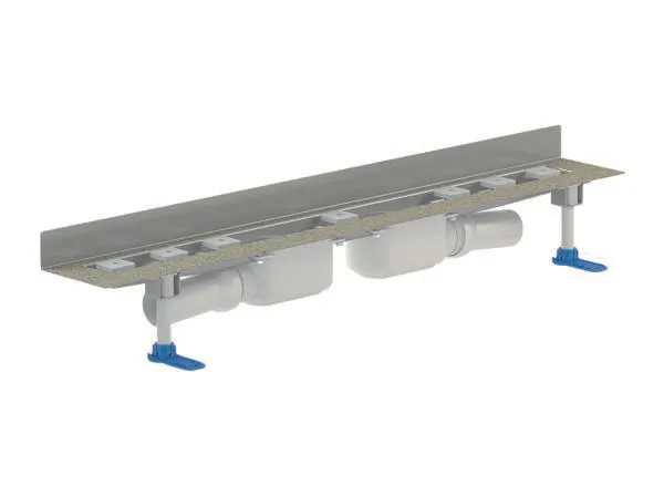 Duschrinne CeraLine Plan W Duo 800 mm, DN 50