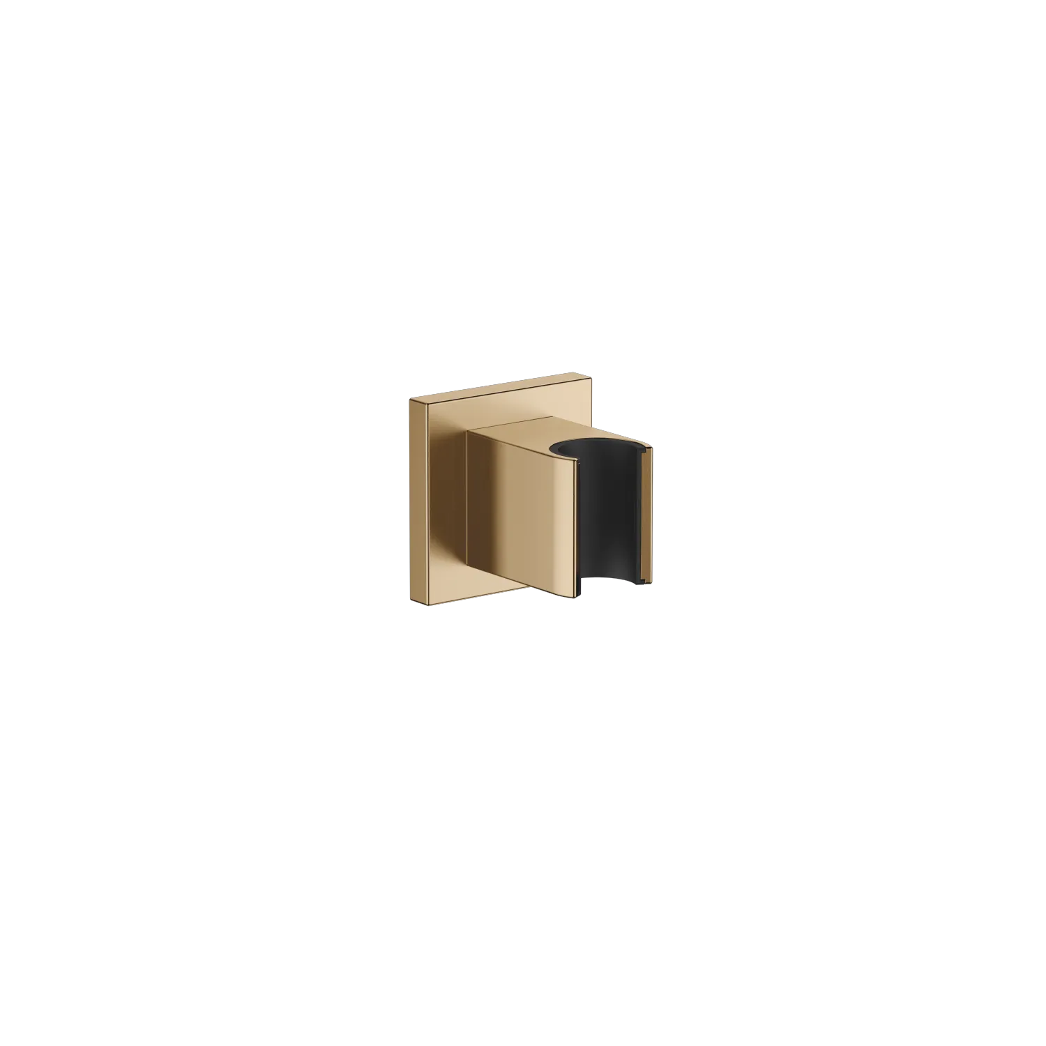 Dornbracht Brausehalter Symetrics Dark Brass gebürstet 60x60mm