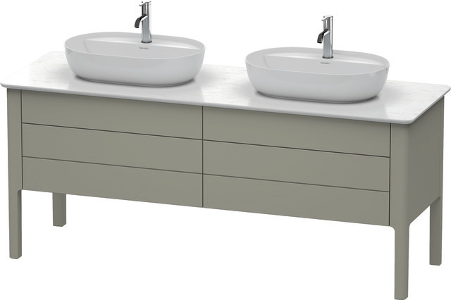 Duravit Waschtischunterschrank bodenstehend „Luv“ 173,3 × 74,3 × 57 cm