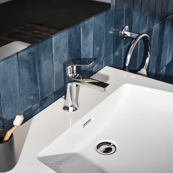 Ideal Standard Waschtischarmatur Grande La Dolce Vita mit Ablaufgarnitur Chrom Ideal Standard Waschtischarmatur Grande La Dolce Vita mit Ablaufgarnitur Chrom