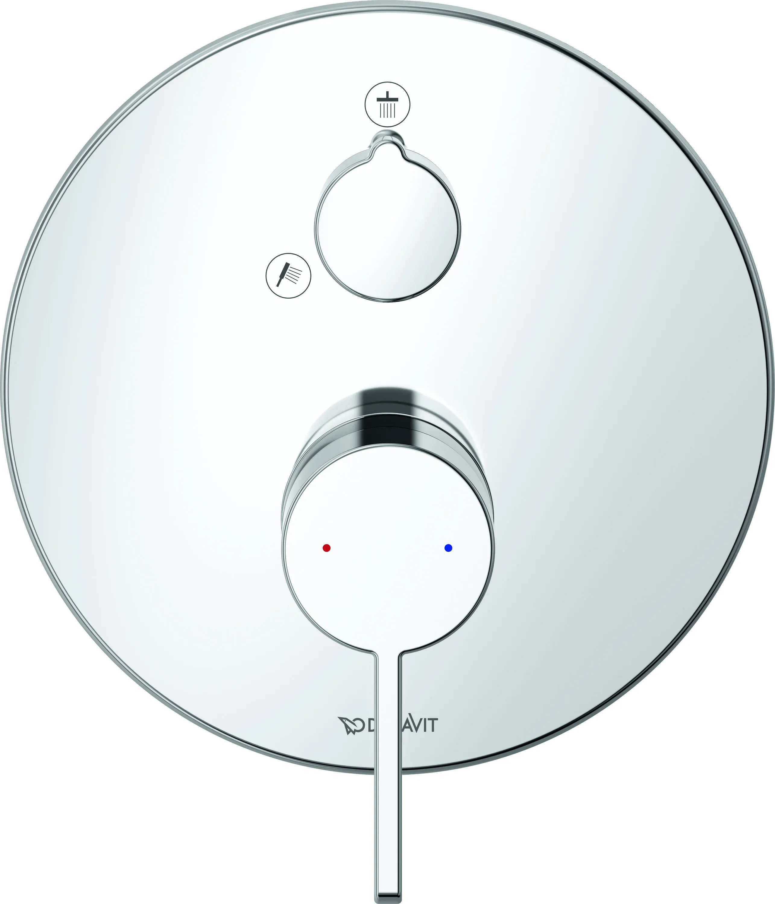 Duravit Einhand-Unterputz-Armatur „D-Neo“ in Chrom Duravit Einhand-Unterputz-Armatur „D-Neo“ in Chrom