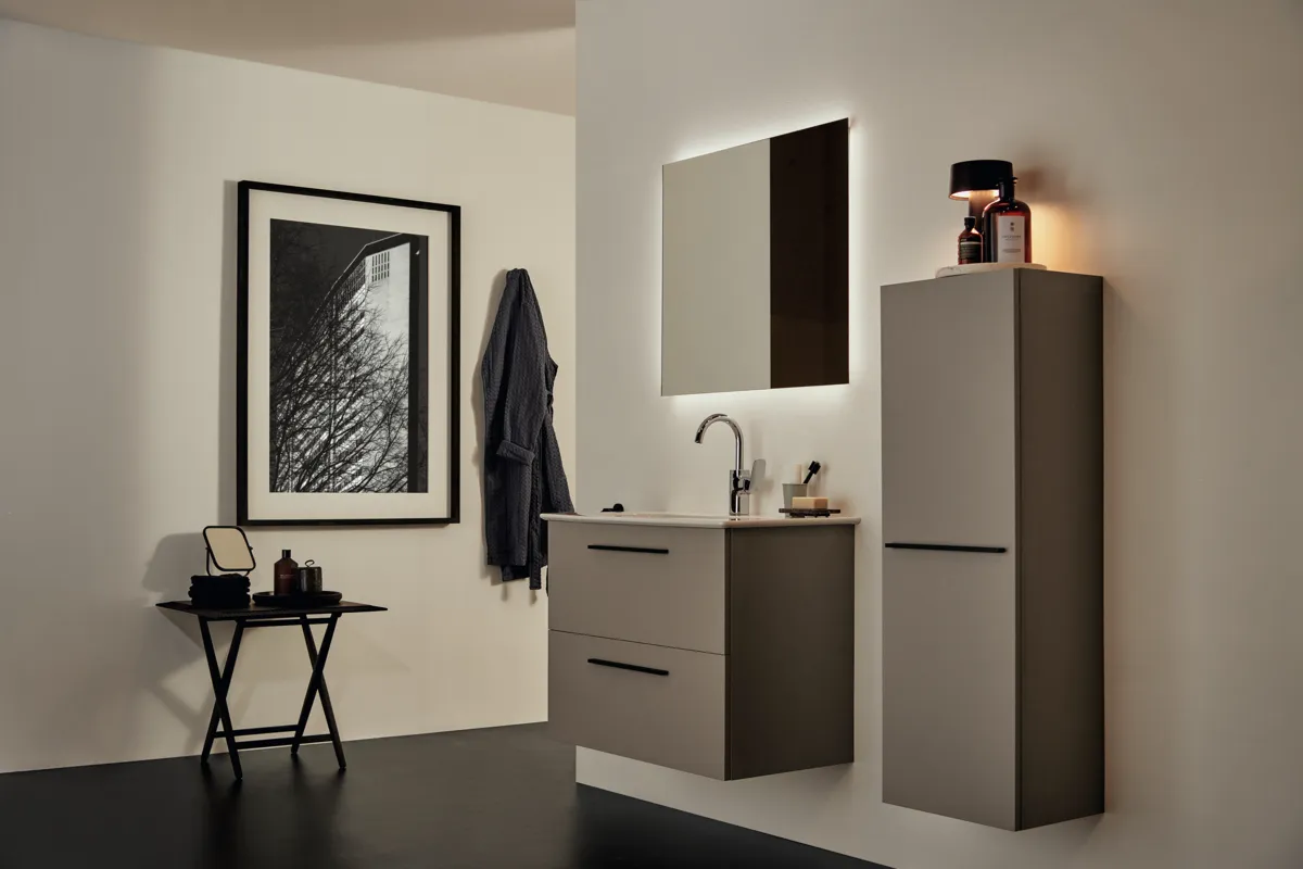 Ideal Standard Hochschrank „i.lifeA“ 40 × 120 × 30 cm Greige matt Ideal Standard Hochschrank „i.lifeA“ 40 × 120 × 30 cm Greige matt