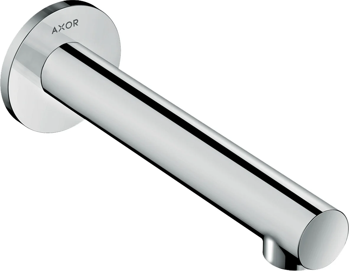 Hansgrohe AXOR Uno Wanneneinlauf gerade, Chrom, Ausladung 175 mm, Wandmontage, max. Durchfluss 19 l/min bei 3 bar, Anschluss DN20 Hansgrohe AXOR Uno Wanneneinlauf gerade, Chrom, Ausladung 175 mm, Wandmontage, max. Durchfluss 19 l/min bei 3 bar, Anschluss DN20