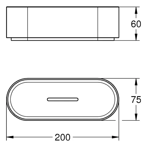 Grohe Duschablage Selection 41037, transparent Grohe Duschablage Selection 41037, transparent