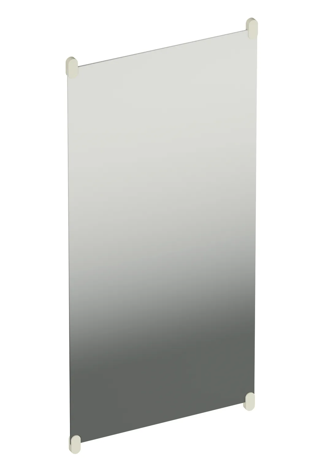 HEWI Spiegel „Serie 801“ 60 × 120 cm in Reinweiß HEWI Spiegel „Serie 801“ 60 × 120 cm in Reinweiß