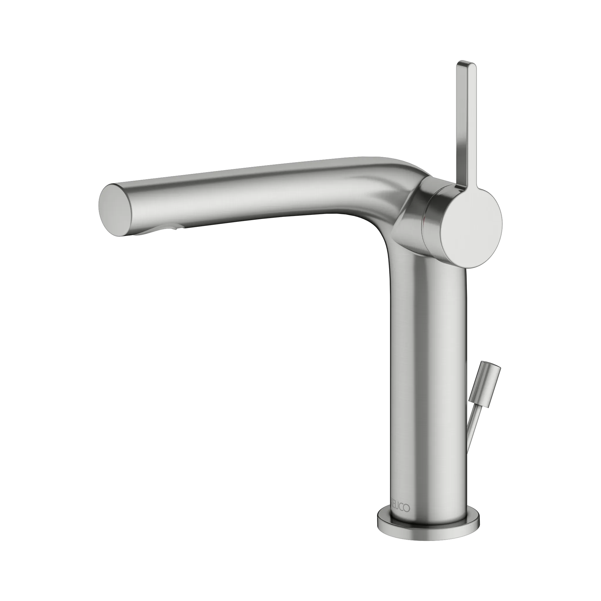 KEUCO EDITION 400 Einhebel-Waschtischmischer 150 mit Zugstangen-Ablaufgarnitur Edelstahl-finish KEUCO EDITION 400 Einhebel-Waschtischmischer 150 mit Zugstangen-Ablaufgarnitur Edelstahl-finish