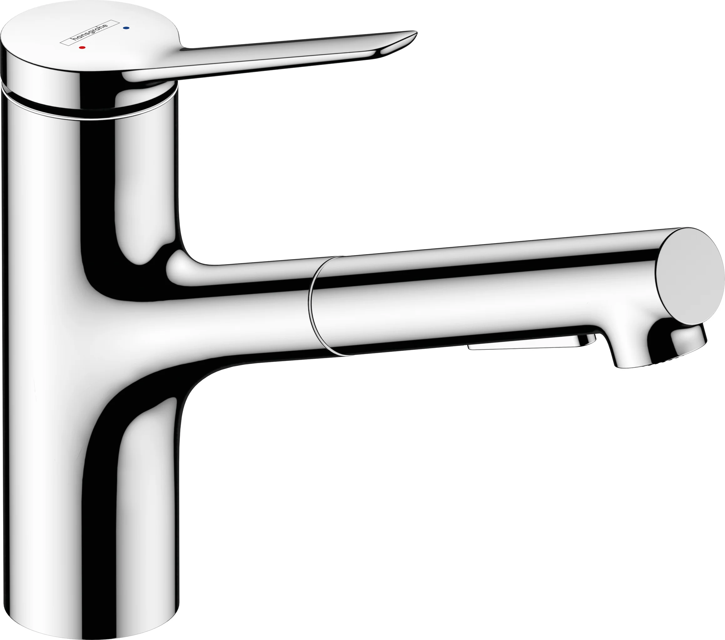 Hansgrohe Zesis M33 Einhebel-Küchenmischer 150 mit Ausziehbrause 2jet sBox lite Chrom