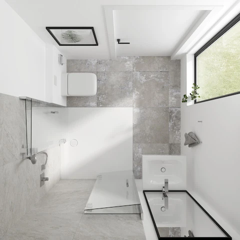 Bette quadrat Duschwanne „BetteFlat“ 120 × 120 cm in Jasmin Bette quadrat Duschwanne „BetteFlat“ 120 × 120 cm in Jasmin