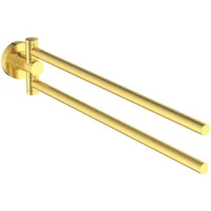Ideal Standard Handtuchstange IOM doppelt Brushed Gold Ideal Standard Handtuchstange IOM doppelt Brushed Gold