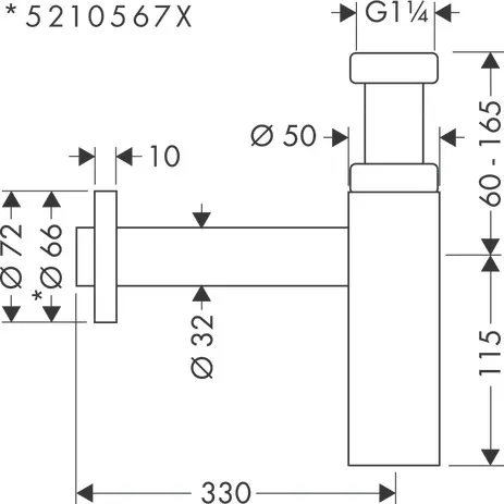 Siphon Flowstar S chrom Siphon Flowstar S chrom