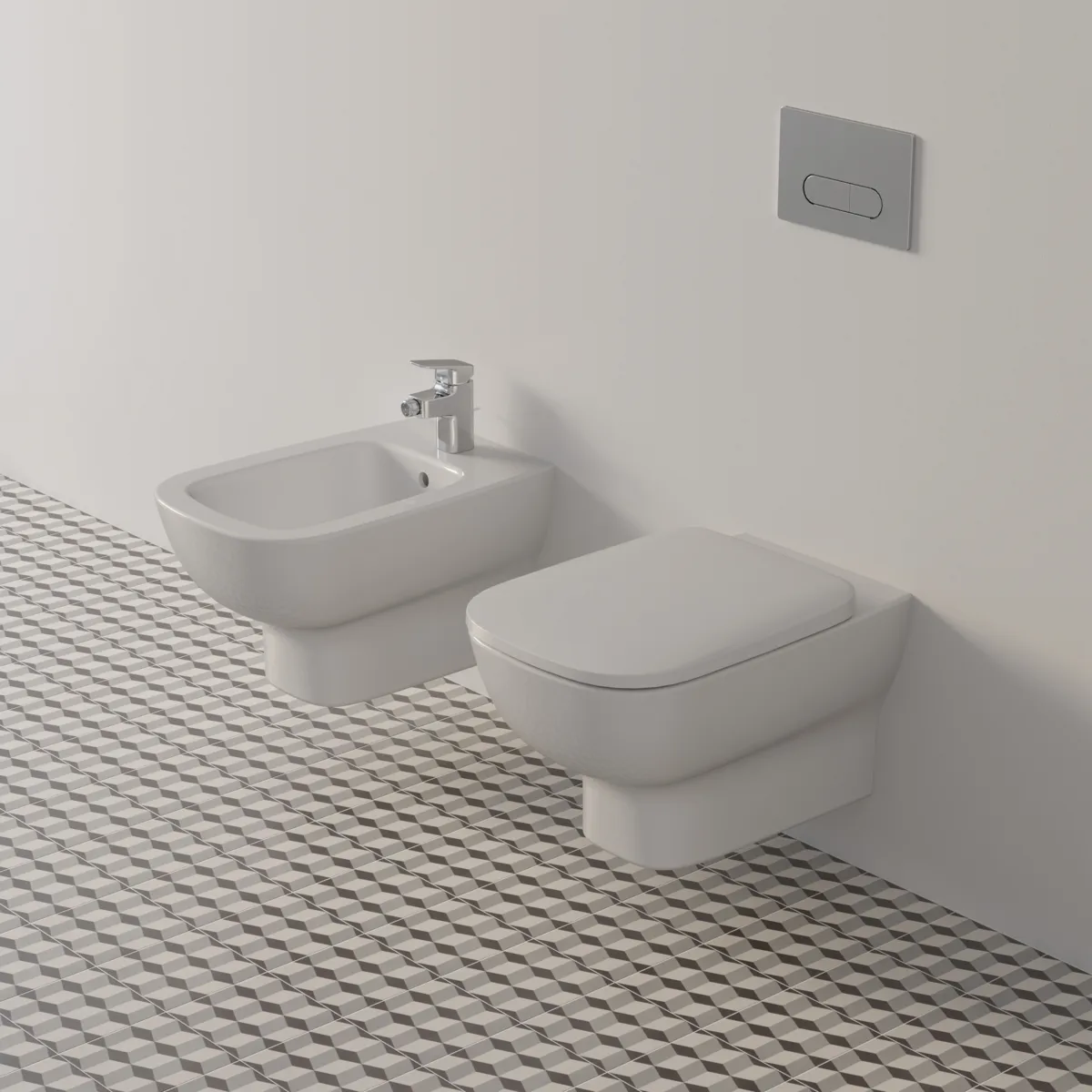 WC-Sitz m.Sitzpuffer u.Scharniersatz Softclosing Weiß WC-Sitz m.Sitzpuffer u.Scharniersatz Softclosing Weiß