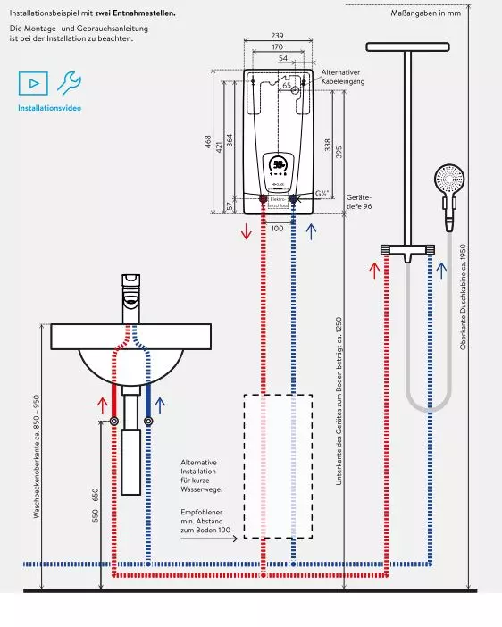 Clage E-Komfortdurchlauferhitzer "DCX Next L" Clage E-Komfortdurchlauferhitzer "DCX Next L"