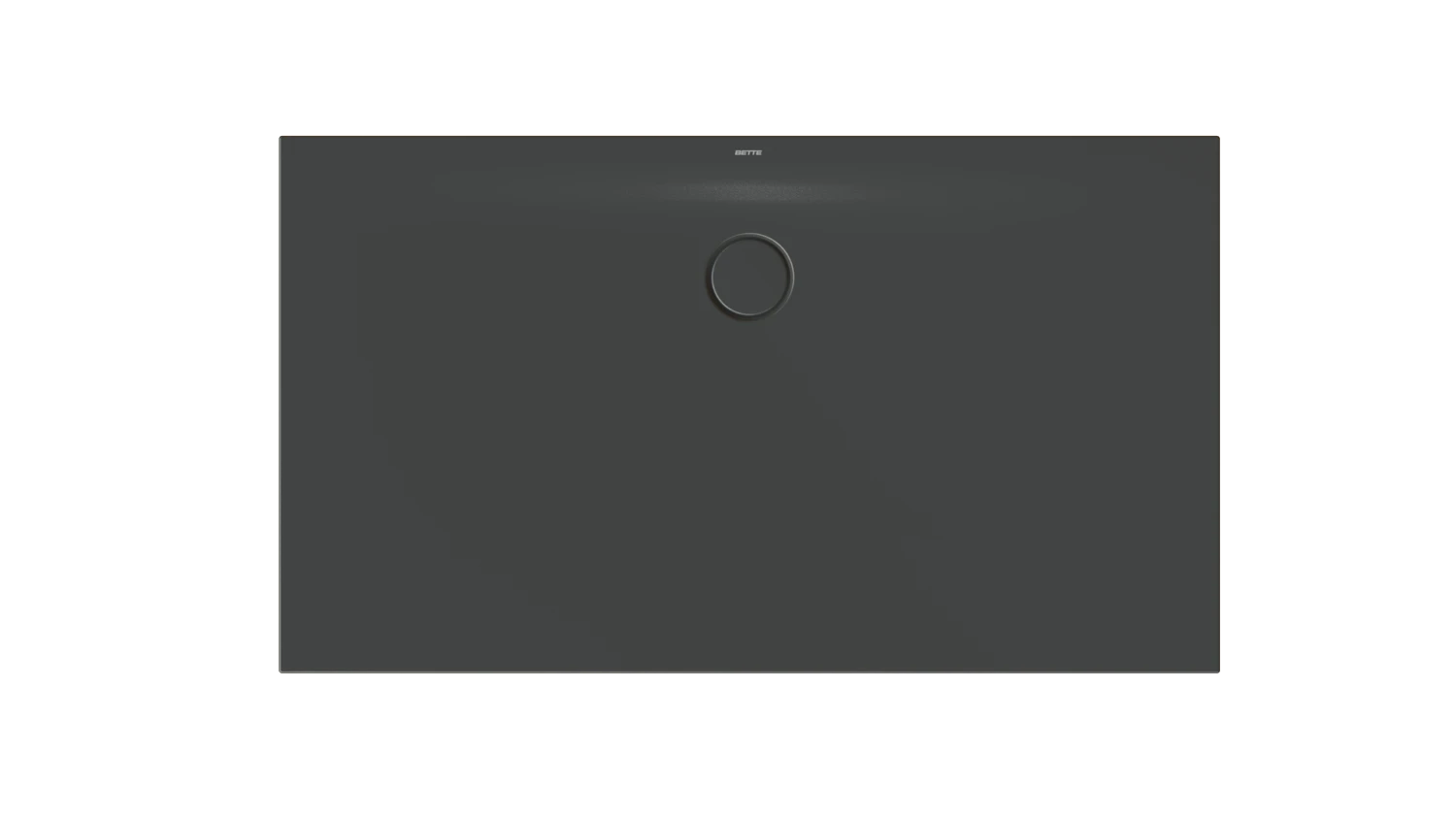 Bette rechteck Duschwanne „BetteFloor Side“ 1400 × 800 mm ohne Oberflächenbeschichtung, ohne Oberflächenveredelung, ohne Wannenträger, in Ebony