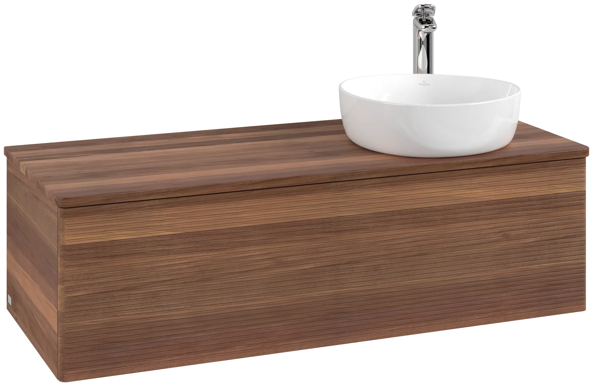 Villeroy & Boch Antao Waschbeckenunterschrank L34_5, 1200x360x500mm, Warm Walnut