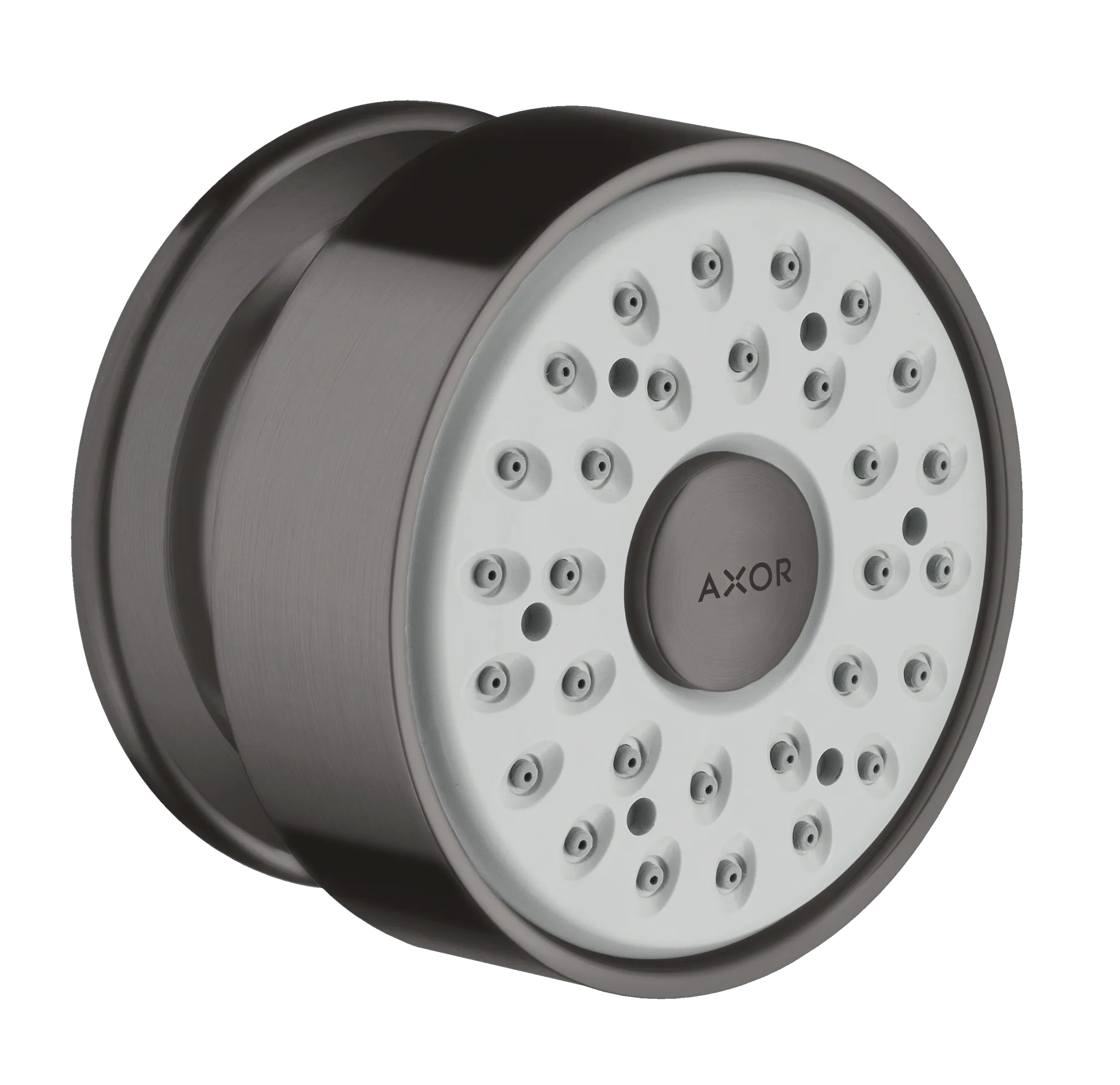 Hansgrohe AXOR Uno Seitenbrause 1jet rund, Brushed Black Chrome
