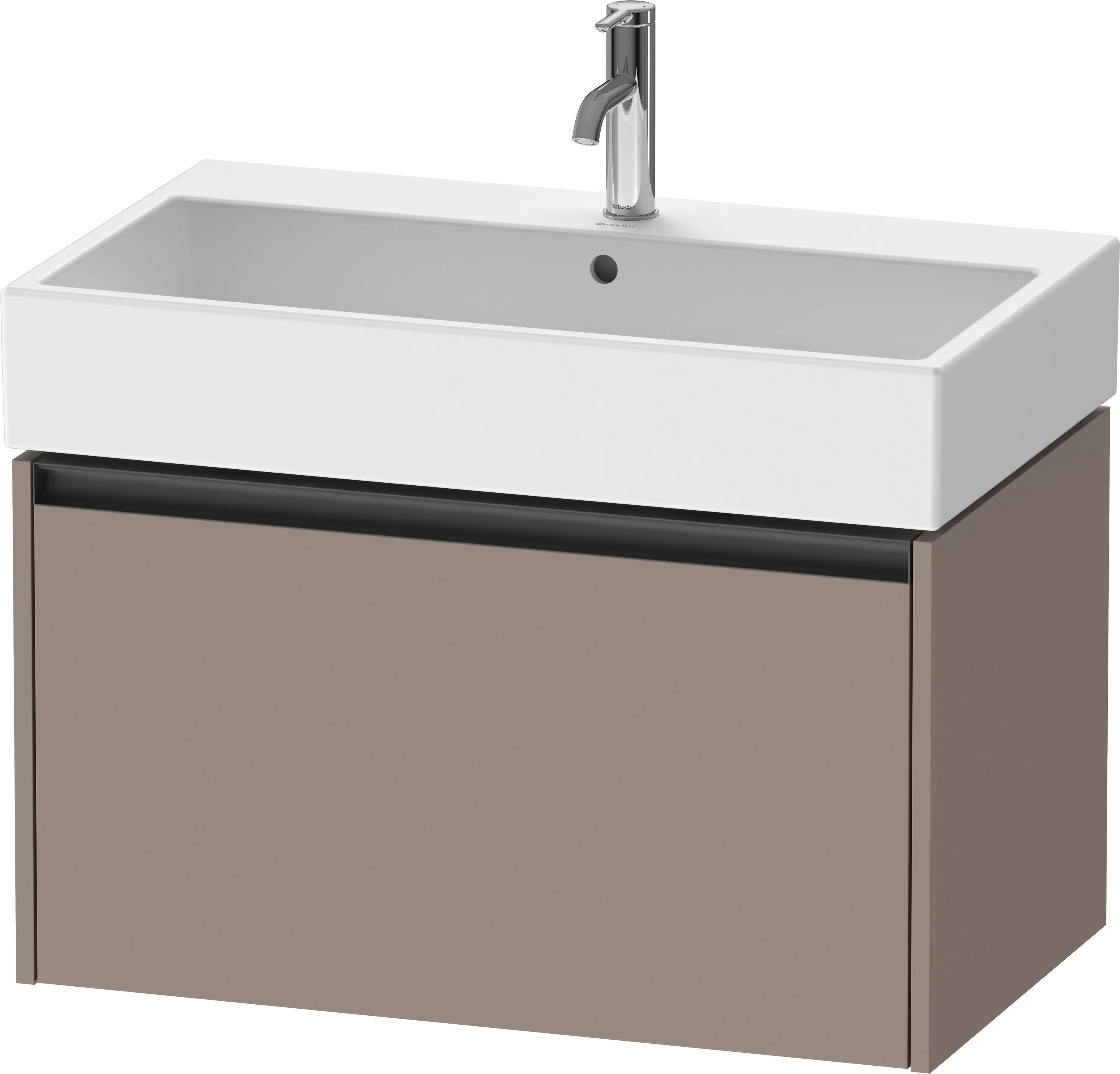 Duravit Waschtischunterschrank wandhängend „Ketho.2“ 78,4 × 44 × 46 cm Basalt Matt Duravit Waschtischunterschrank wandhängend „Ketho.2“ 78,4 × 44 × 46 cm Basalt Matt