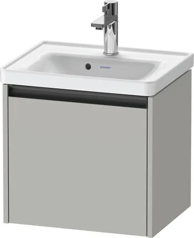 Duravit Waschtischunterschrank wandhängend „Ketho.2“ 48,4 × 44 × 37,5 cm in Betongrau Matt