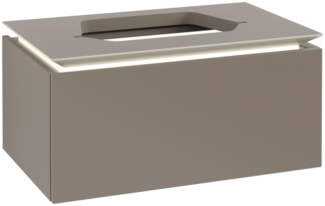 Villeroy & Boch Waschtischunterschrank „Legato“ für Schrankwaschtisch 80 × 38 × 50 cm in mittig