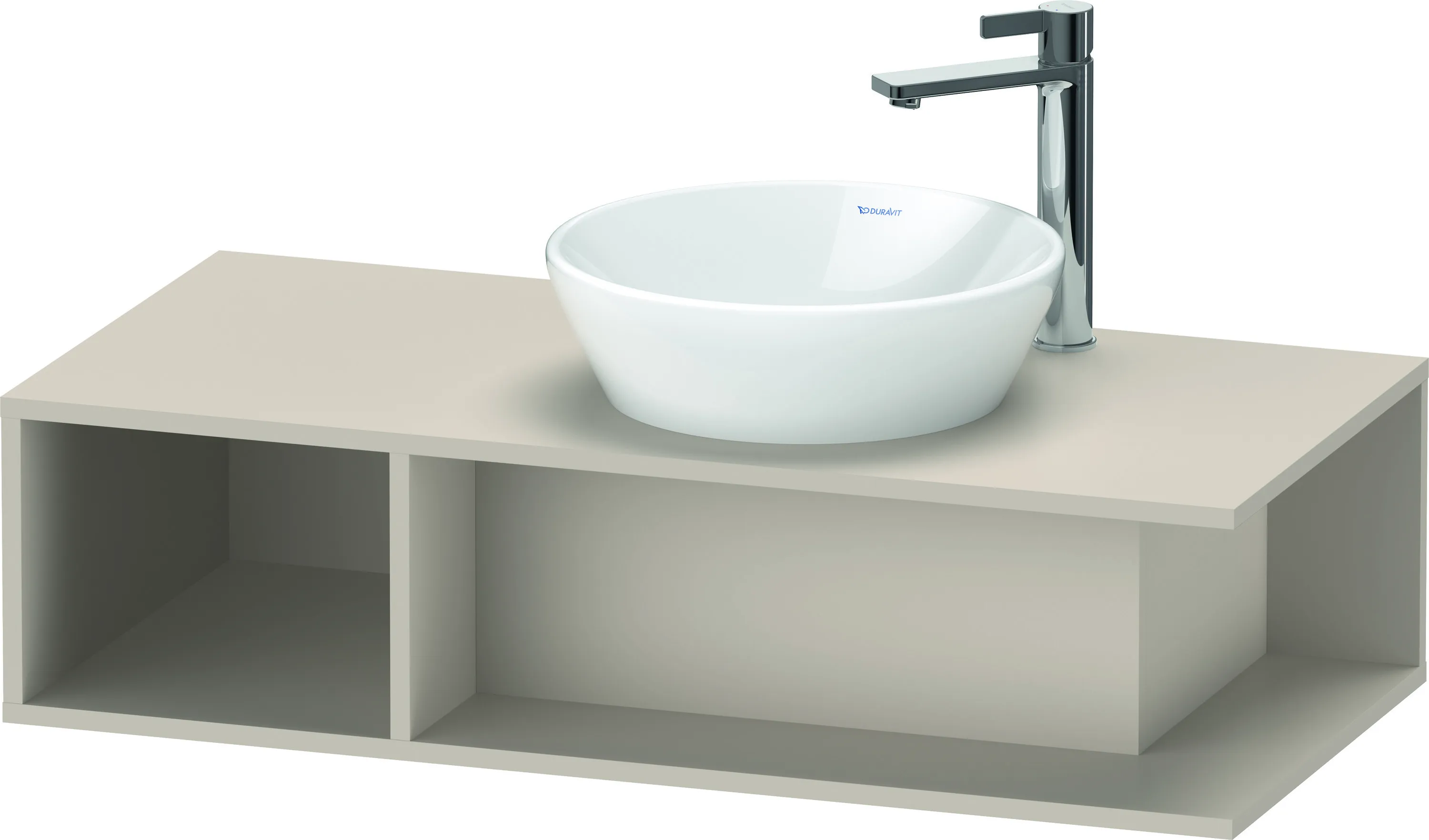 Duravit Waschtischunterschrank wandhängend „D-Neo“ 100 × 26 × 48 cm Taupe Matt Duravit Waschtischunterschrank wandhängend „D-Neo“ 100 × 26 × 48 cm Taupe Matt