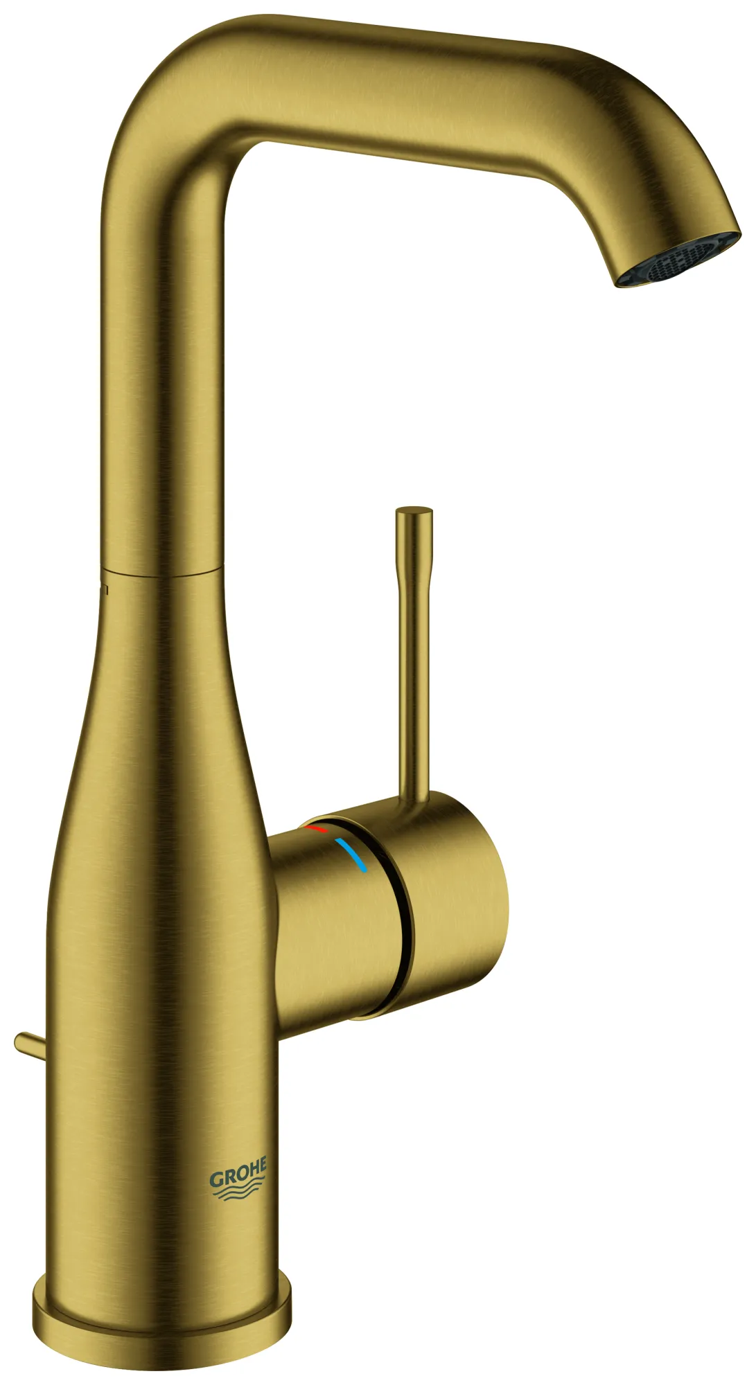 Einhand-Waschtischbatterie Essence 24174_1, L-Size, Einlochmontage, Zugstangen-Ablaufgarnitur, Professional Edition, chrom Einhand-Waschtischbatterie Essence 24174_1, L-Size, Einlochmontage, Zugstangen-Ablaufgarnitur, Professional Edition, chrom