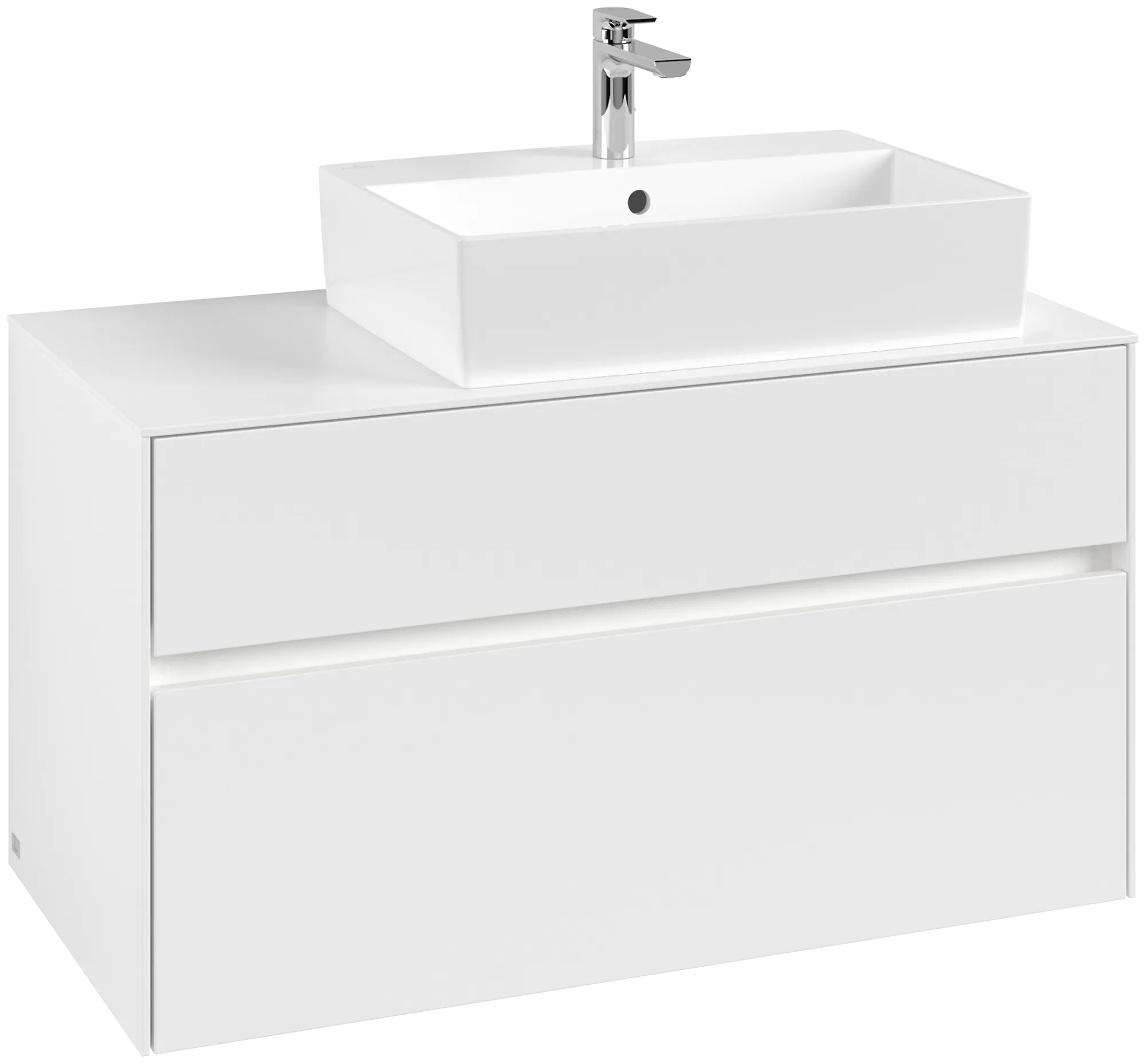 Villeroy & Boch Collaro Waschbeckenunterschrank C127B0, 1000x548x500mm, White Matt