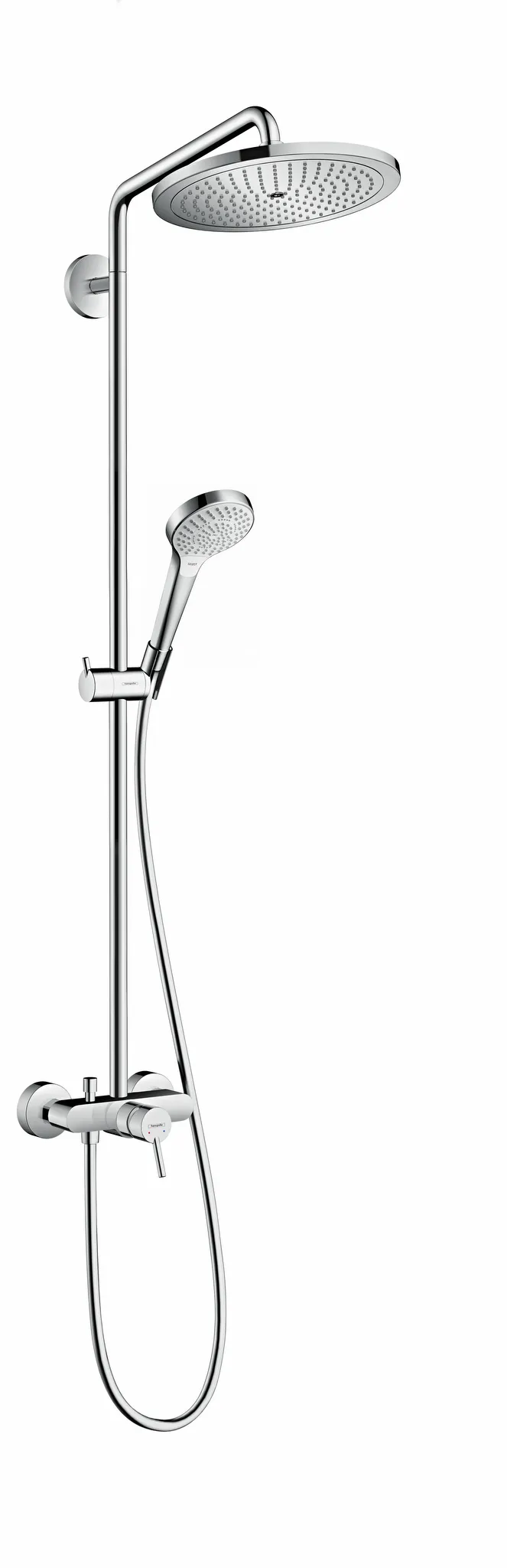 Hansgrohe Croma Select S Showerpipe 280 1jet mit Einhebelmischer, Chrom Hansgrohe Croma Select S Showerpipe 280 1jet mit Einhebelmischer, Chrom