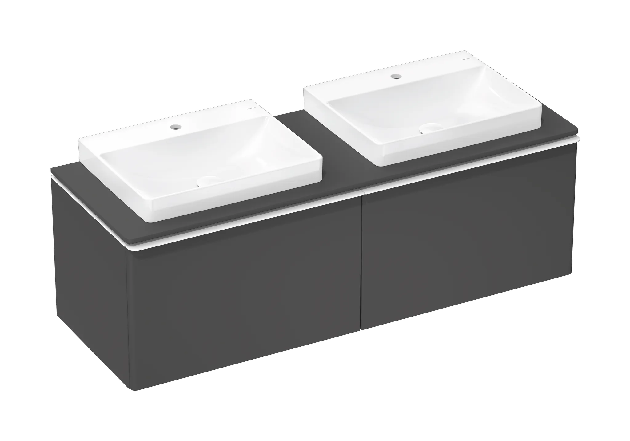 Hansgrohe Xelu Q Aufsatzwaschtisch geschliffen 600⁄480 mit Hahnloch ohne Überlauf, SmartClean, Weiß Hansgrohe Xelu Q Aufsatzwaschtisch geschliffen 600⁄480 mit Hahnloch ohne Überlauf, SmartClean, Weiß