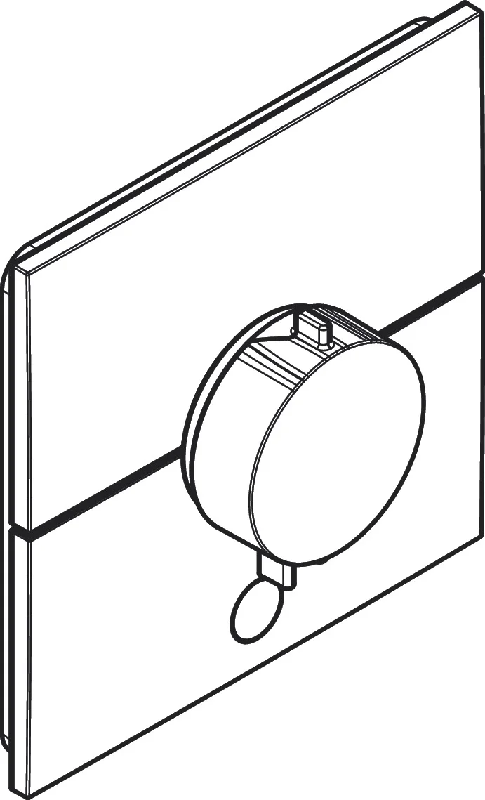 Hansgrohe ShowerSelect Comfort E Thermostat Unterputz, mattschwarz, 1 Verbraucher + zusätzlicher Abgang, iBox universal 2 Anschluss