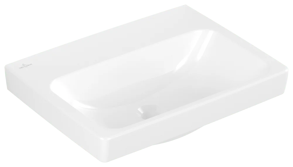 Villeroy & Boch Architectura Wandwaschbecken 4A87MF, 550x420x165mm, weiß Alpin AntiBac CeramicPlus, glänzend, ohne Überlauf Villeroy & Boch Architectura Wandwaschbecken 4A87MF, 550x420x165mm, weiß Alpin AntiBac CeramicPlus, glänzend, ohne Überlauf