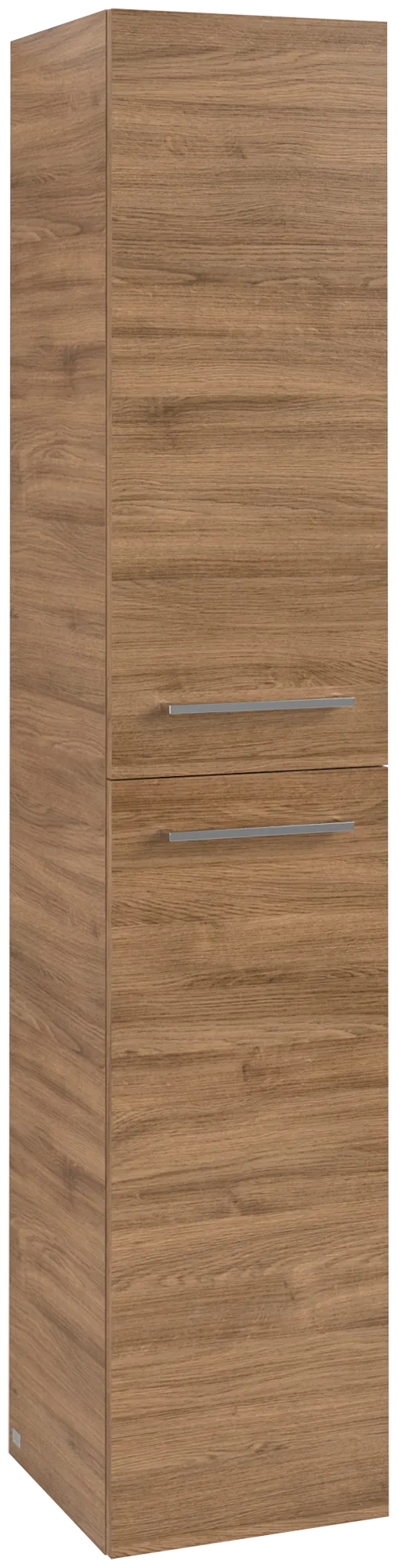 Villeroy & Boch Hochschrank „Avento“ 35 × 176 × 37,2 × 37,2 cm Kansas Oak, Anschlag rechts, Soft Closing, 2 Türen