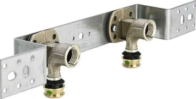 Viega „Raxofix“ Montageeinheit verzinkt 16 mm × 1/2″ × 70/100/150 mm Viega „Raxofix“ Montageeinheit verzinkt 16 mm × 1/2″ × 70/100/150 mm