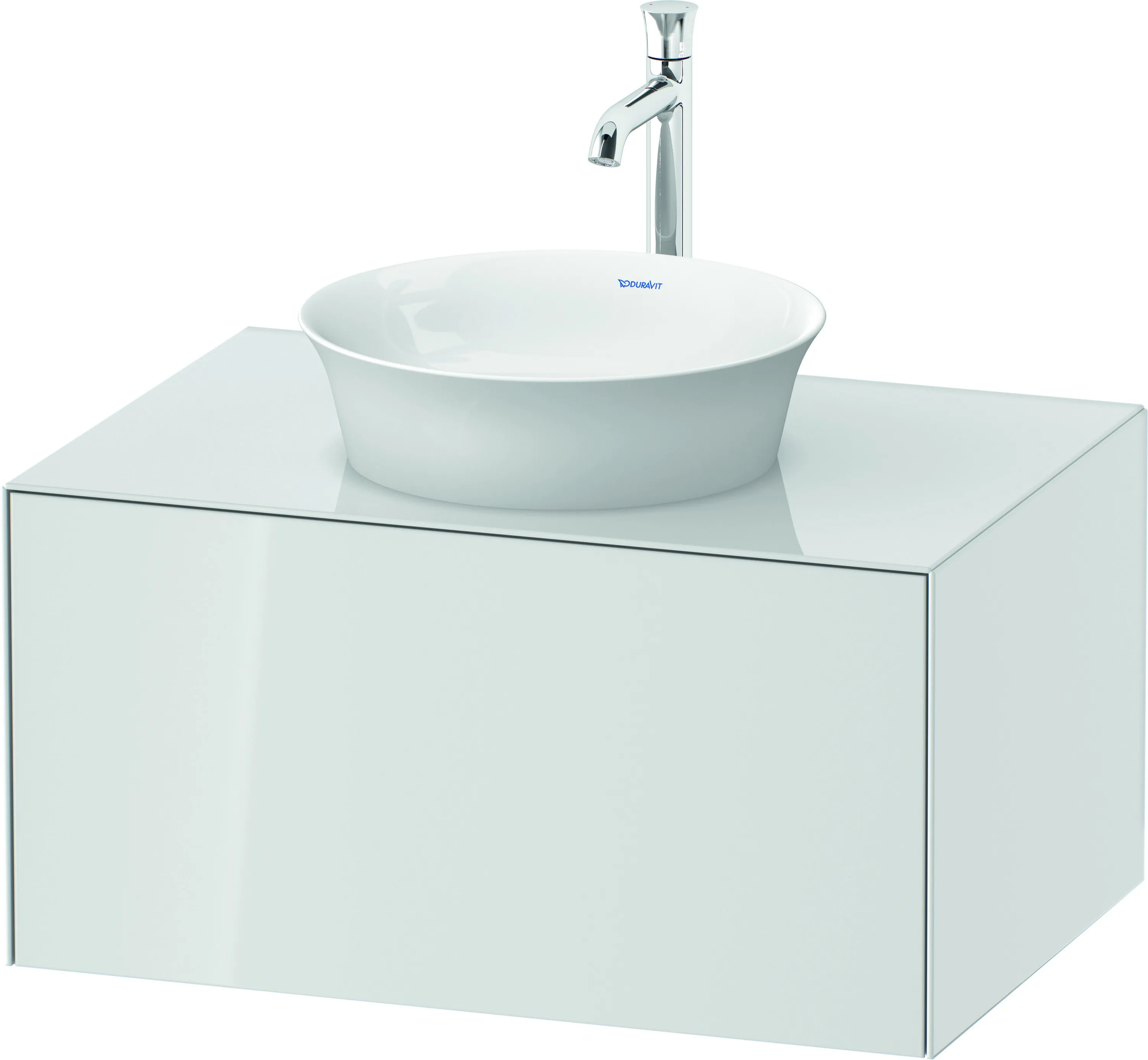Duravit Waschtischunterschrank „White Tulip“, mit Beleuchtung Duravit Waschtischunterschrank „White Tulip“, mit Beleuchtung