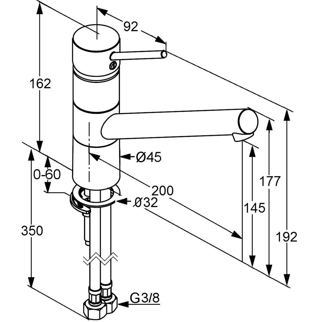 Kludi SCOPE Spültisch-EHM DN 15 XL chrom Kludi SCOPE Spültisch-EHM DN 15 XL chrom