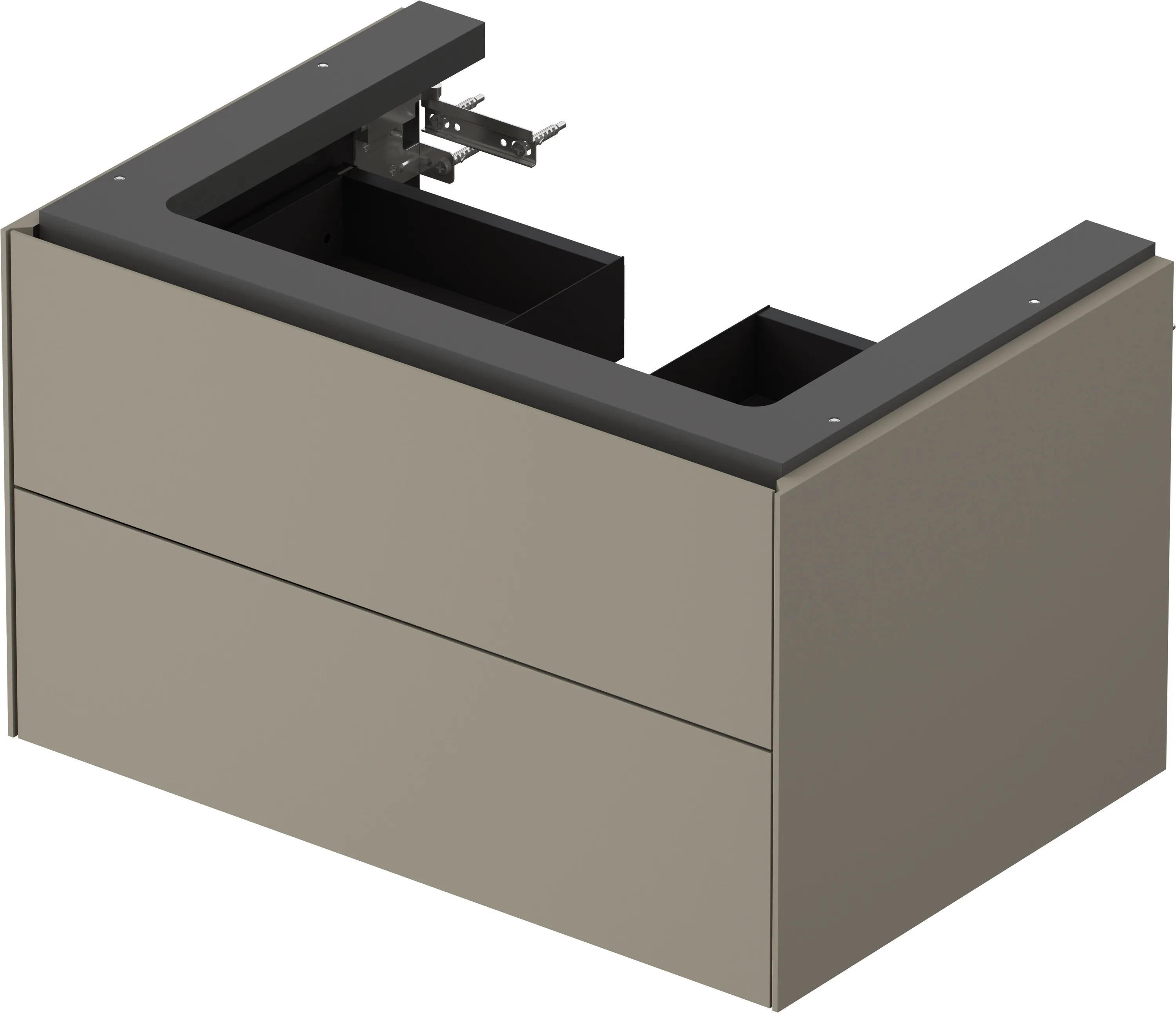 Duravit Waschtischunterschrank wandhängend „White Tulip“ 68,4 × 41 × 45,8 cm Duravit Waschtischunterschrank wandhängend „White Tulip“ 68,4 × 41 × 45,8 cm