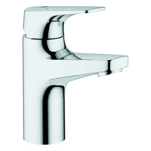 Einhand-Waschtischbatterie BauFlow 23752, Einlochmontage, glatter Körper, S-Size, chrom Einhand-Waschtischbatterie BauFlow 23752, Einlochmontage, glatter Körper, S-Size, chrom