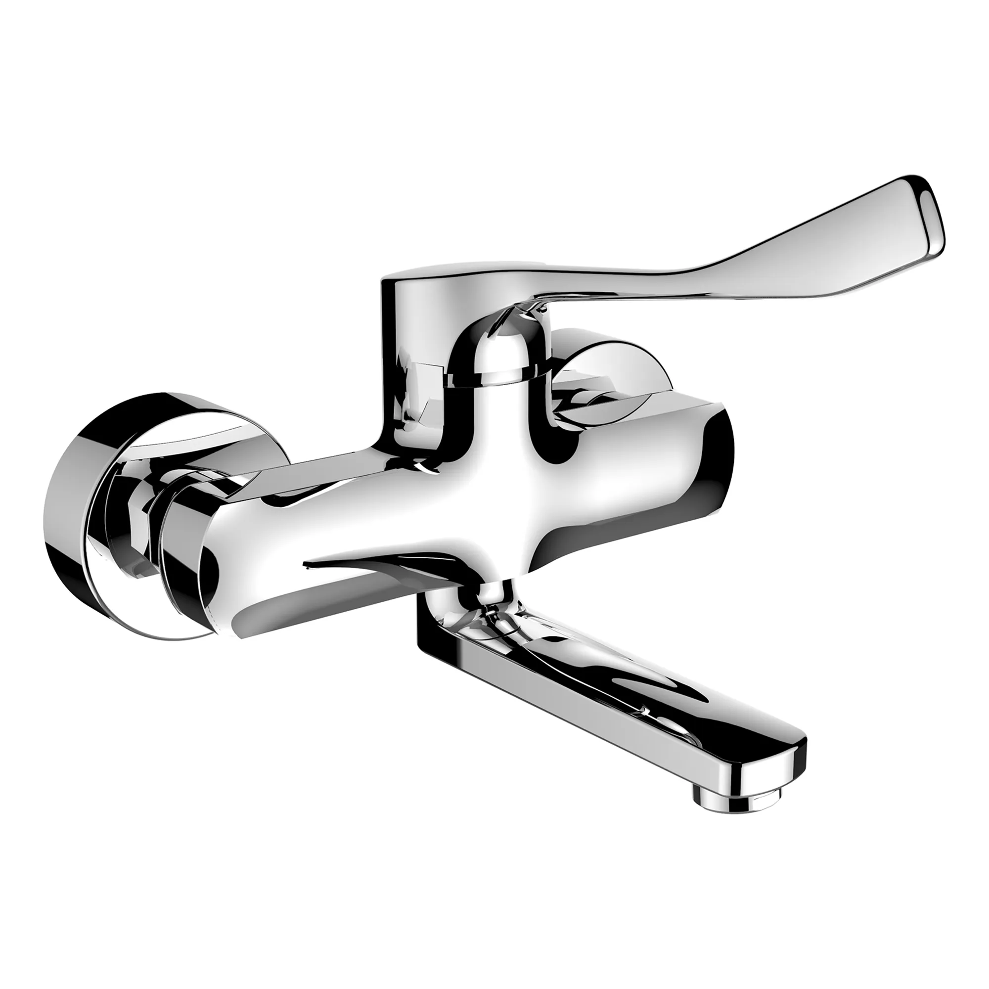 Laufen CITYPRO Liberty, Einhebel-Wand-Waschtischmischer, Ausl. 175mm, Schwenkauslauf, chrom Laufen CITYPRO Liberty, Einhebel-Wand-Waschtischmischer, Ausl. 175mm, Schwenkauslauf, chrom