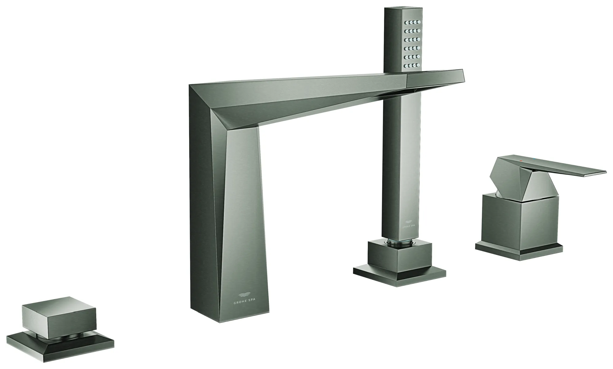 Grohe Allure Brilliant 4-Loch-Einhand-Wannenkombination 29405 hard graphite geb. Grohe Allure Brilliant 4-Loch-Einhand-Wannenkombination 29405 hard graphite geb.