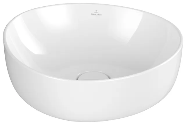 Villeroy & Boch Aufsatzwaschtisch „Antao“ 400 × 395 × 150 mm, ohne Hahnlochbohrung in Weiß Alpin Villeroy & Boch Aufsatzwaschtisch „Antao“ 400 × 395 × 150 mm, ohne Hahnlochbohrung in Weiß Alpin