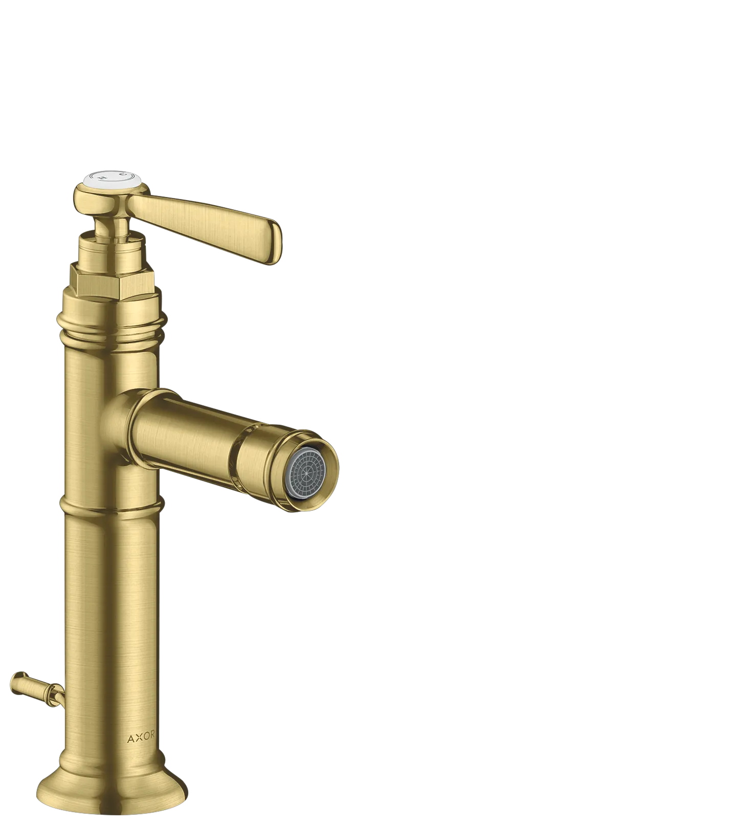 Hansgrohe AXOR Montreux Einhebel-Bidetmischer Brushed Brass Hansgrohe AXOR Montreux Einhebel-Bidetmischer Brushed Brass