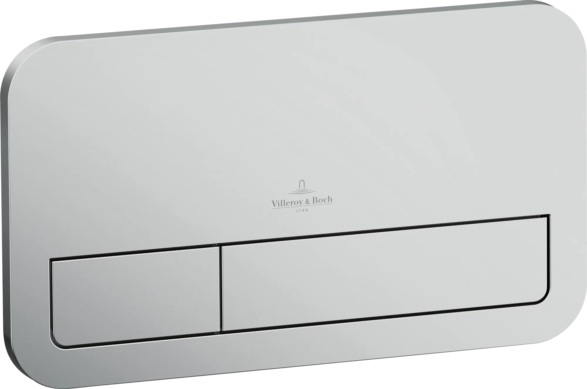 WC-Betätigungsplatte ViConnect Installationssysteme 922490, 253 x 145 x 10 mm, 2-Mengen-Spülung, Chrom Edelmatt WC-Betätigungsplatte ViConnect Installationssysteme 922490, 253 x 145 x 10 mm, 2-Mengen-Spülung, Chrom Edelmatt
