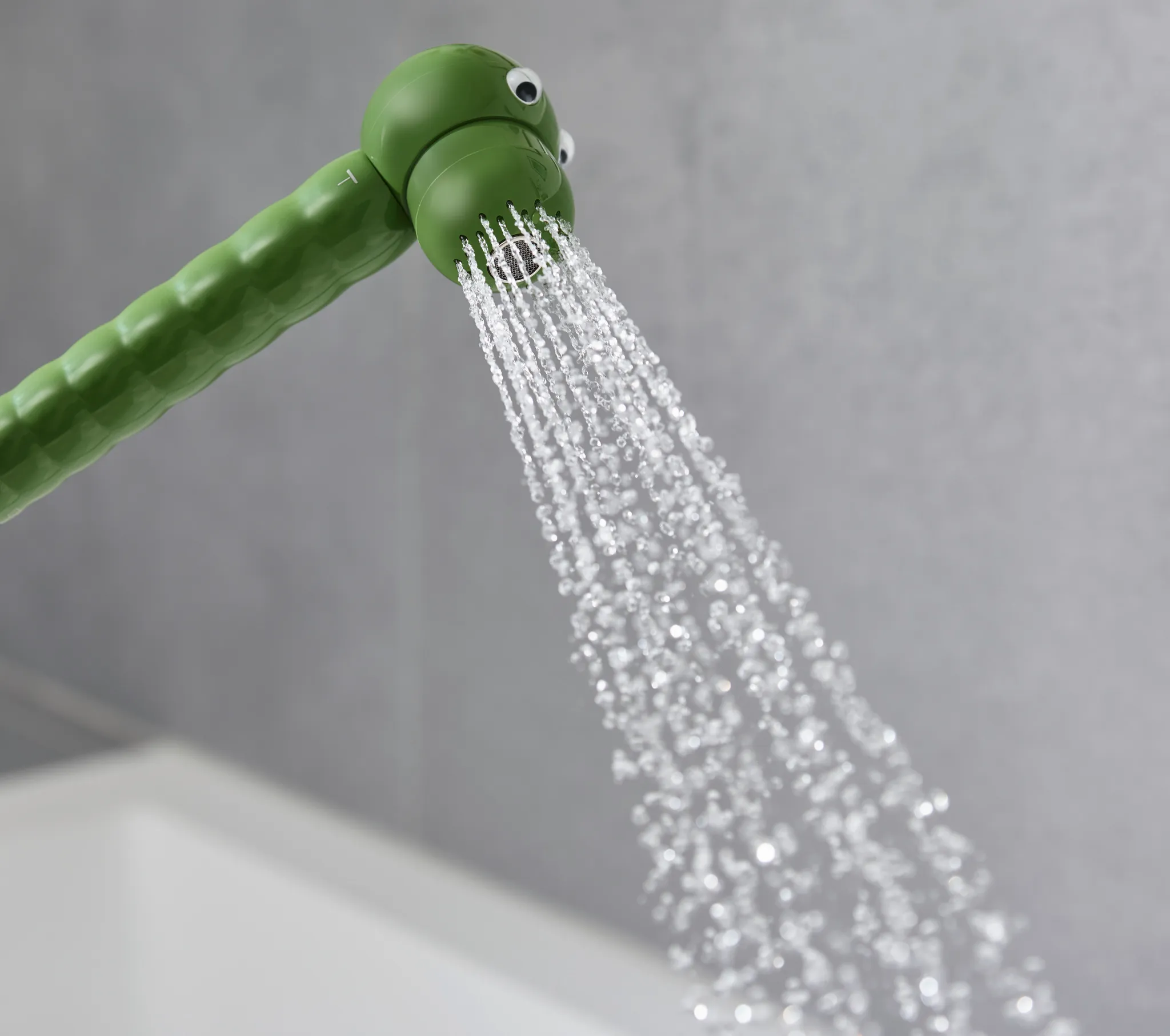 Hansgrohe Jocolino Kinderhandbrause Krokodil 2jet, grün Hansgrohe Jocolino Kinderhandbrause Krokodil 2jet, grün