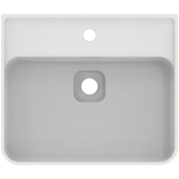 Waschbecken „StradaII“ 50 × 43 × 17 cm, Hahnlochposition mittig Waschbecken „StradaII“ 50 × 43 × 17 cm, Hahnlochposition mittig