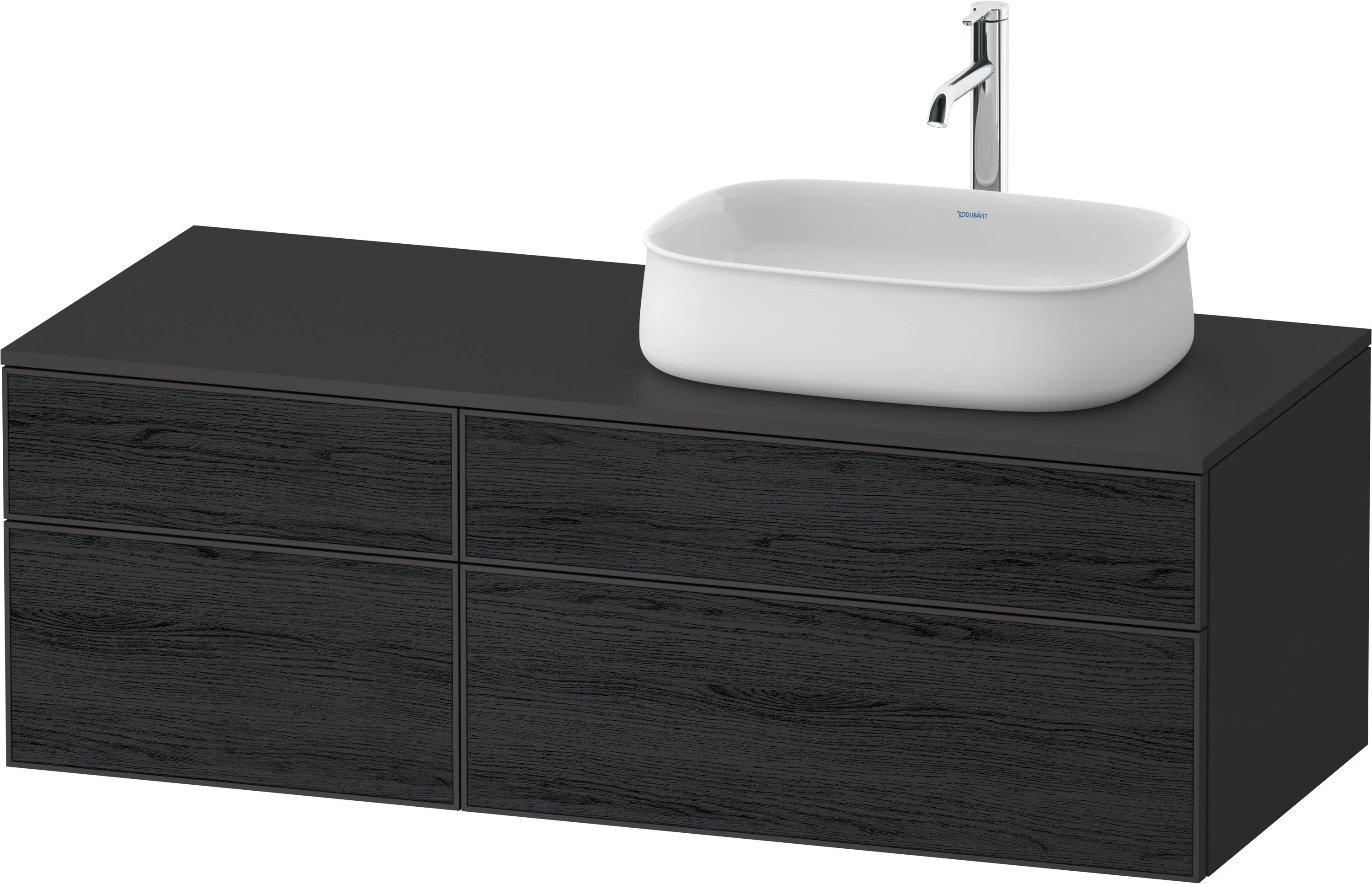 Duravit Waschtischunterschrank wandhängend „Zencha“ 130 × 44,2 × 55 cm