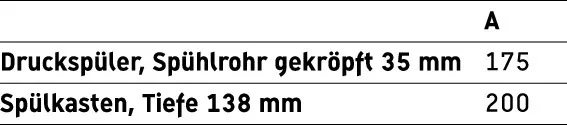 Stand-Tiefspül-WC „D-Code“ 35 × 38,5 × 48 cm in, mit Spülrand