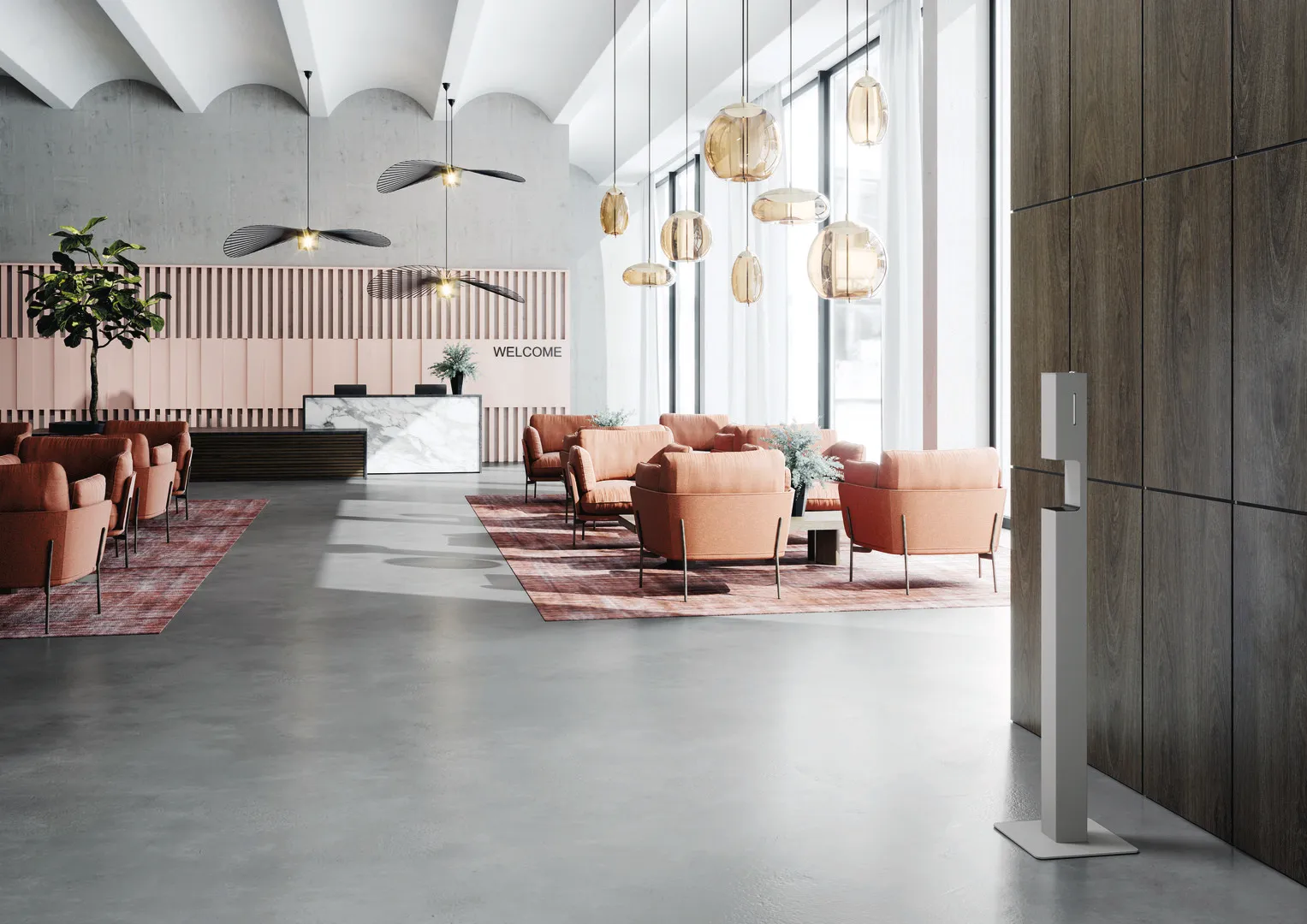 HEWI Spender für Flüssigseife „System 900“, Befestigung verdeckt HEWI Spender für Flüssigseife „System 900“, Befestigung verdeckt