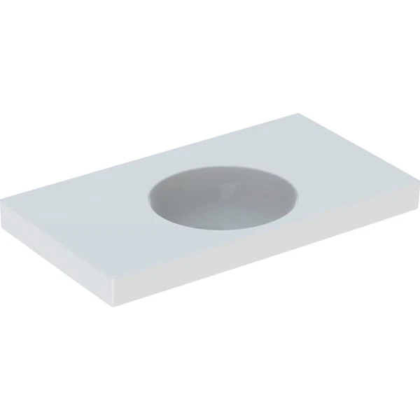 Wandwaschtisch mit Ablagefläche „Preciosa II“, rechteckig 90 × 50 cm Wandwaschtisch mit Ablagefläche „Preciosa II“, rechteckig 90 × 50 cm