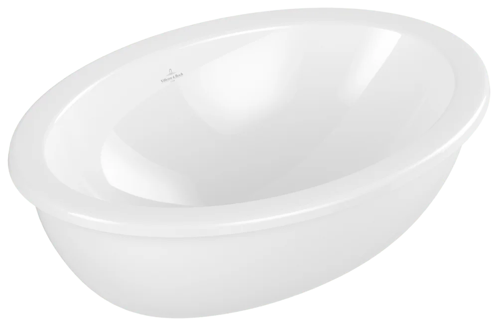Villeroy & Boch Loop & Friends Einbauwaschbecken 4A6300, Oval, 660x470 mm, Weiß Alpin