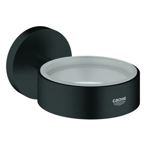 Grohe Glas/Seifehalter „Essentials“ in Befestigung verdeckt Grohe Glas/Seifehalter „Essentials“ in Befestigung verdeckt